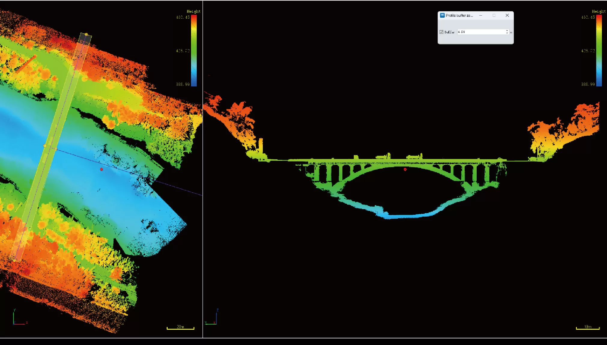 3D-Point-Cloud-of-Bridge-and-Riverbed
