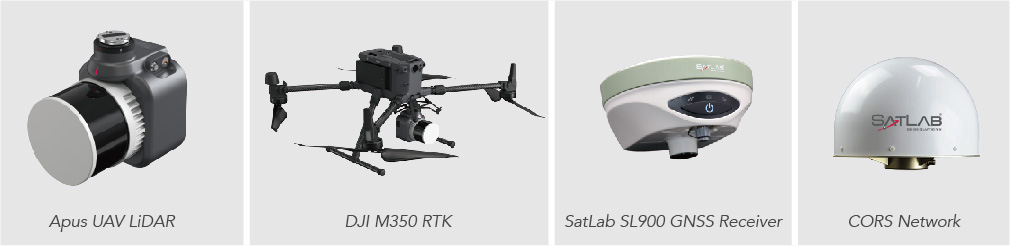 LiDAR de drones Apus