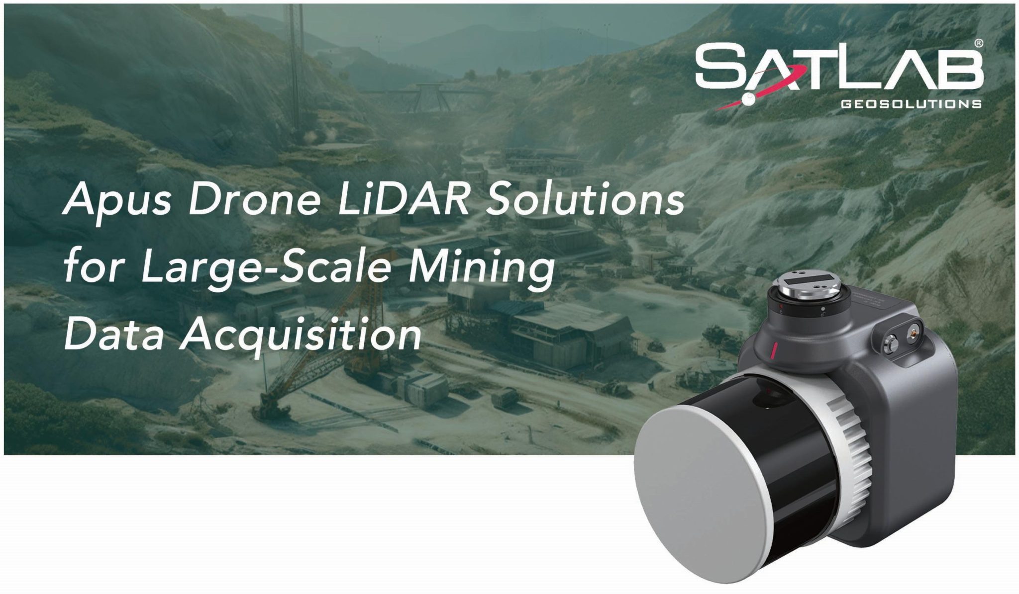 LiDAR de drones Apus
