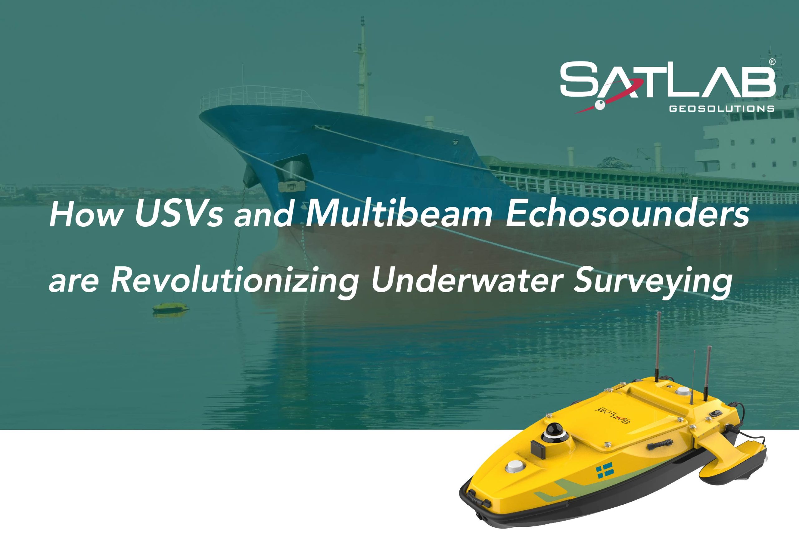 usv and multibeam echosounder
