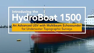 HydroBoat 1500 Multibeam USV | Quad forces to unveil every edge