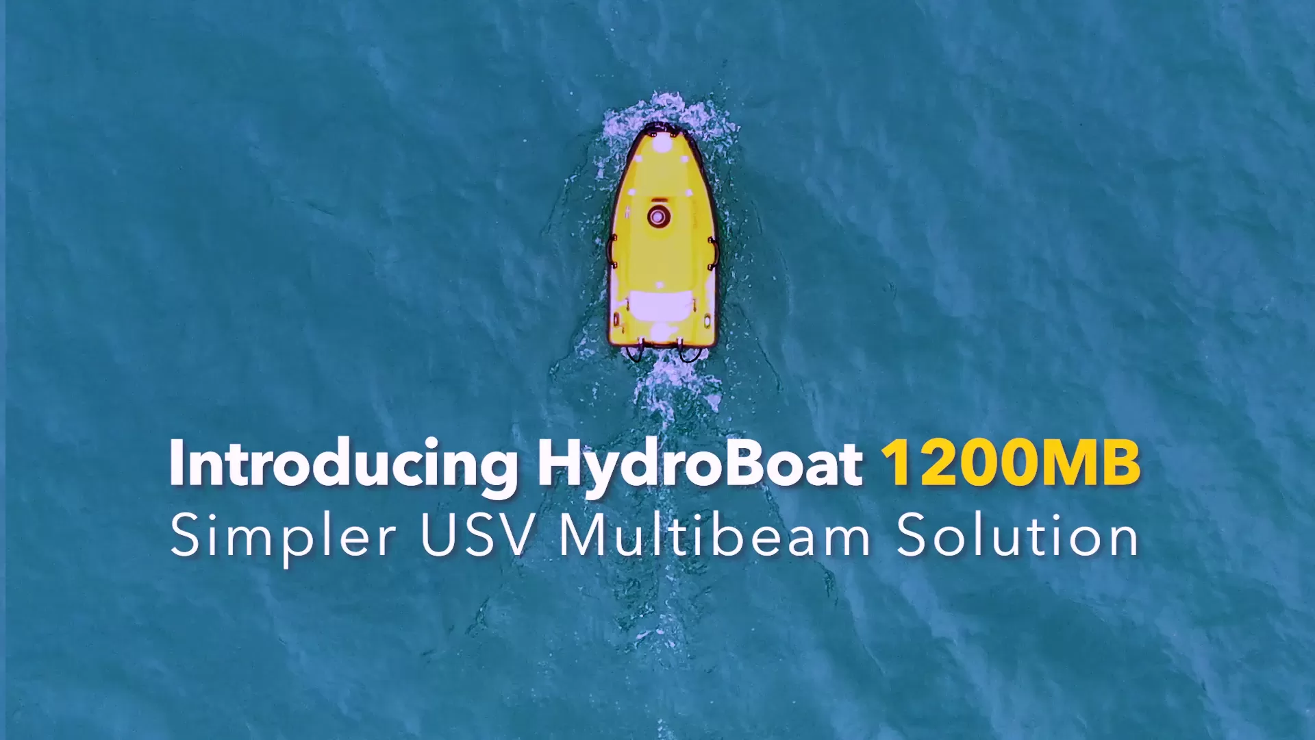 HydroBoat 1200MB USV Multibeam Solution