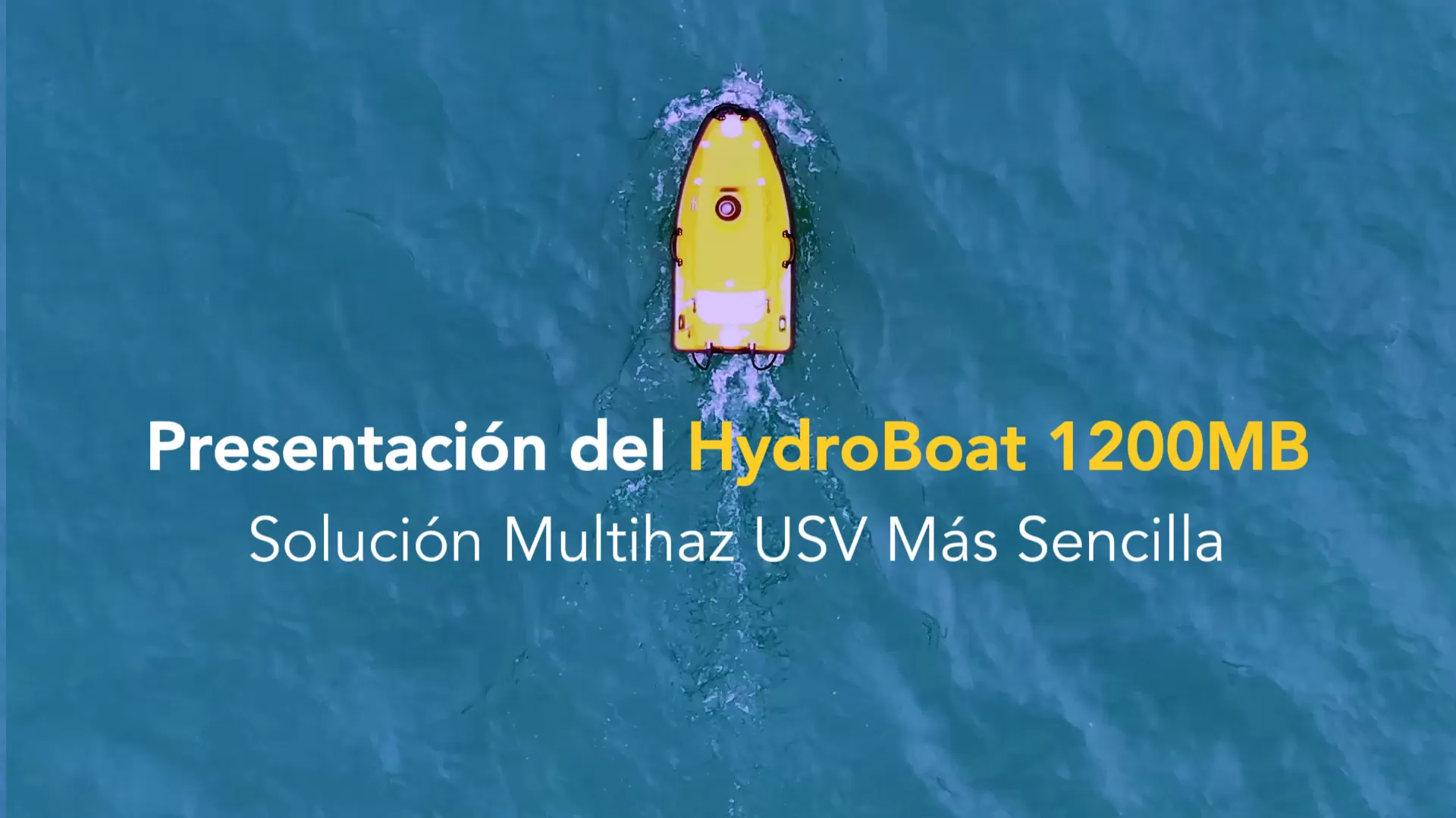 HydroBoat 1200MB | Solución Multihaz USV Más Sencilla
