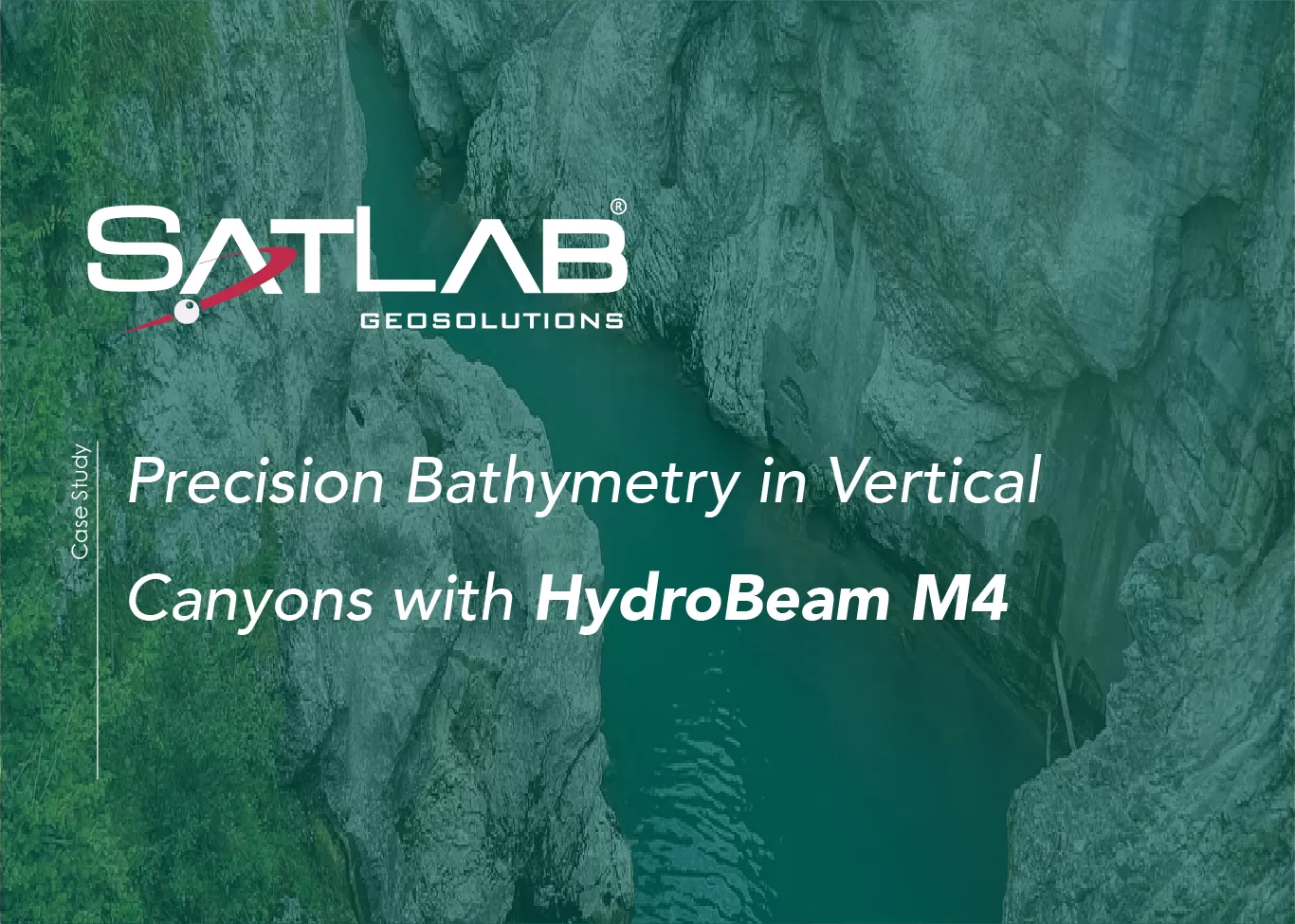 Precision Bathymetry in Vertical Canyons with HydroBeam M4