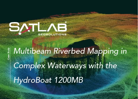 Multibeam Riverbed Mapping in Complex Waterways with the HydroBoat 1200MB