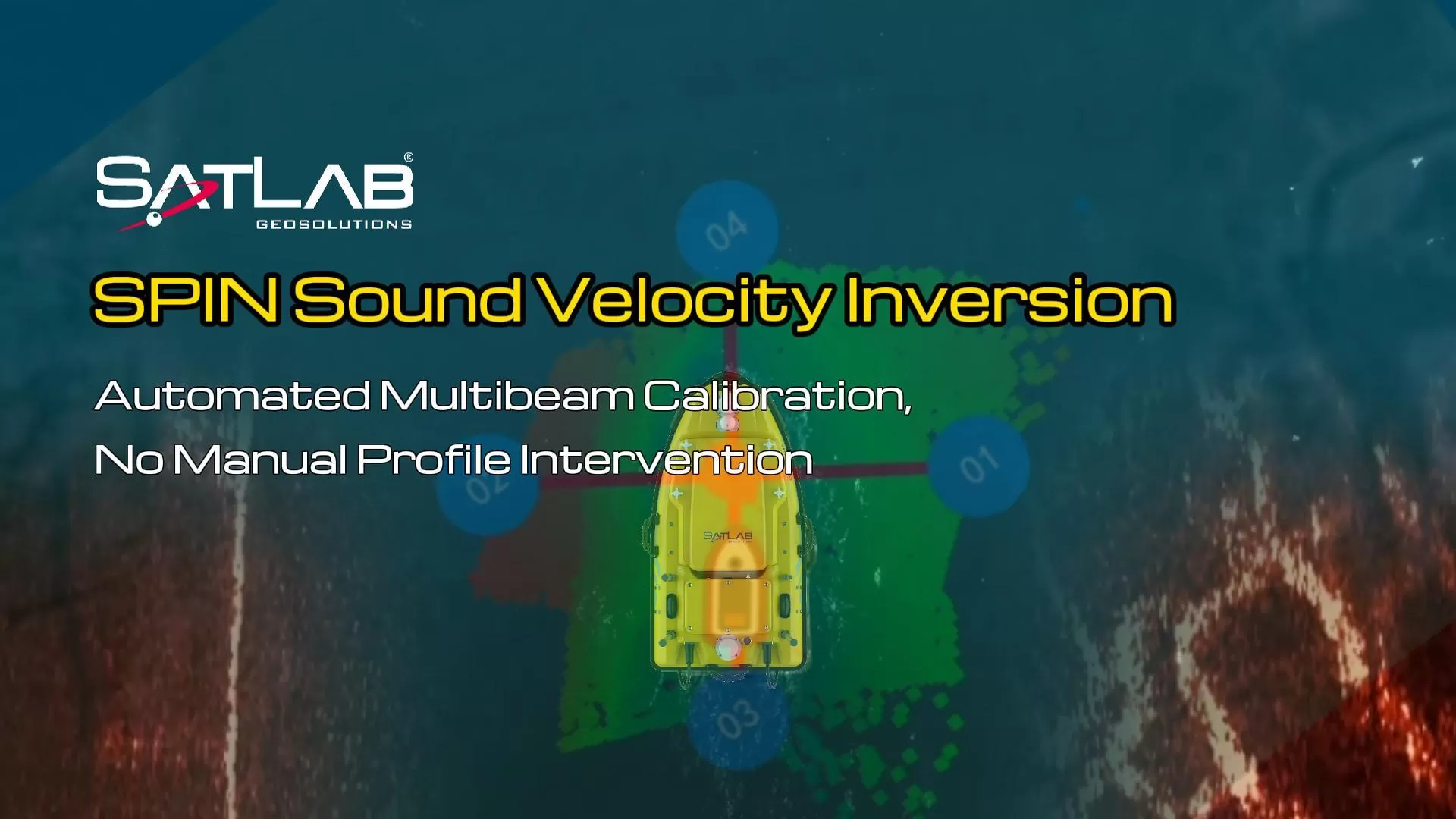 Revolutionize your multibeam surveys with SatLab Spin Sound Velocity Inversion Technology