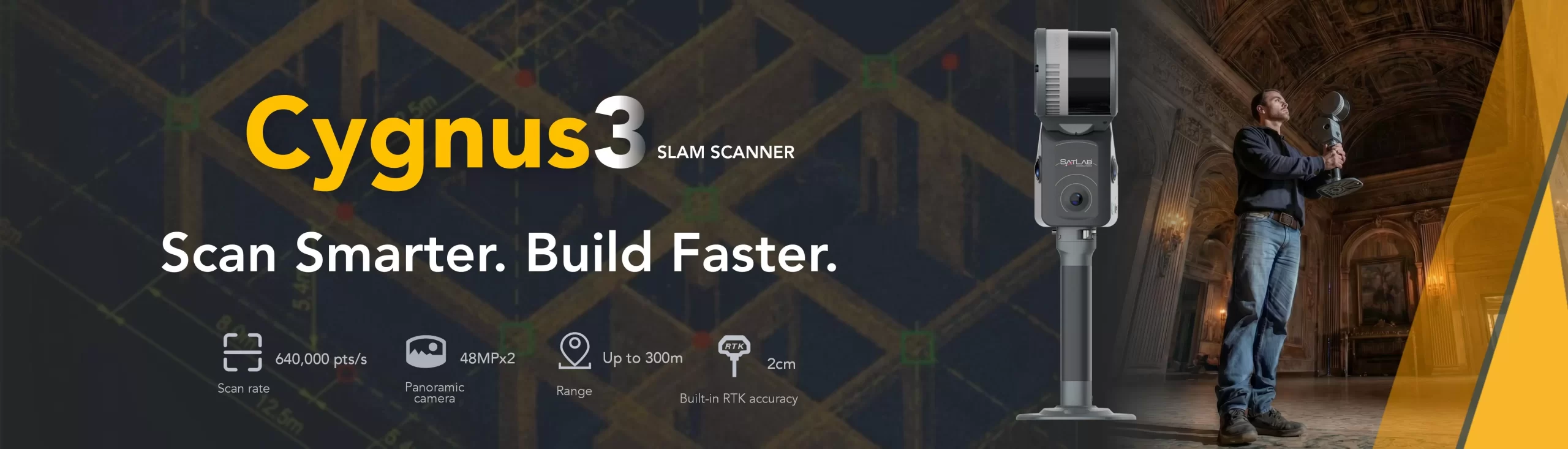 Cygnus-3-Series-SLAM-Scanner